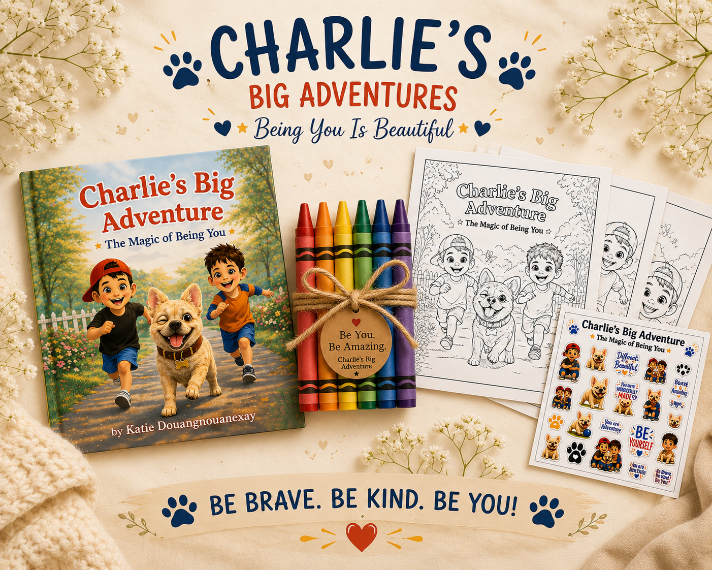 Charlie's Big Adventures Activity Bundle