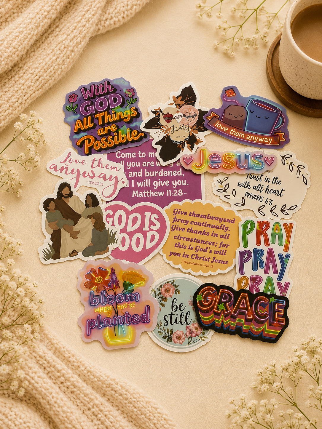 Grace Bound Sticker Pack